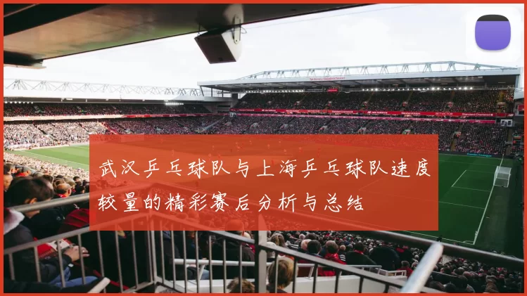 武汉乒乓球队与上海乒乓球队速度较量的精彩赛后分析与总结