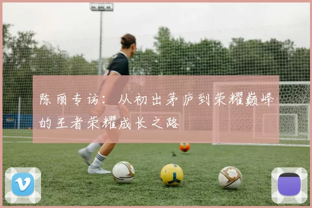 陈丽专访：从初出茅庐到荣耀巅峰的王者荣耀成长之路