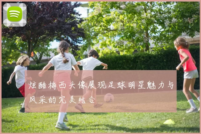 炫酷梅西头像展现足球明星魅力与风采的完美结合