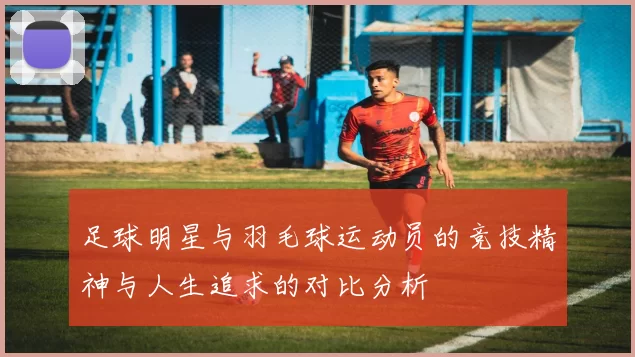 足球明星与羽毛球运动员的竞技精神与人生追求的对比分析